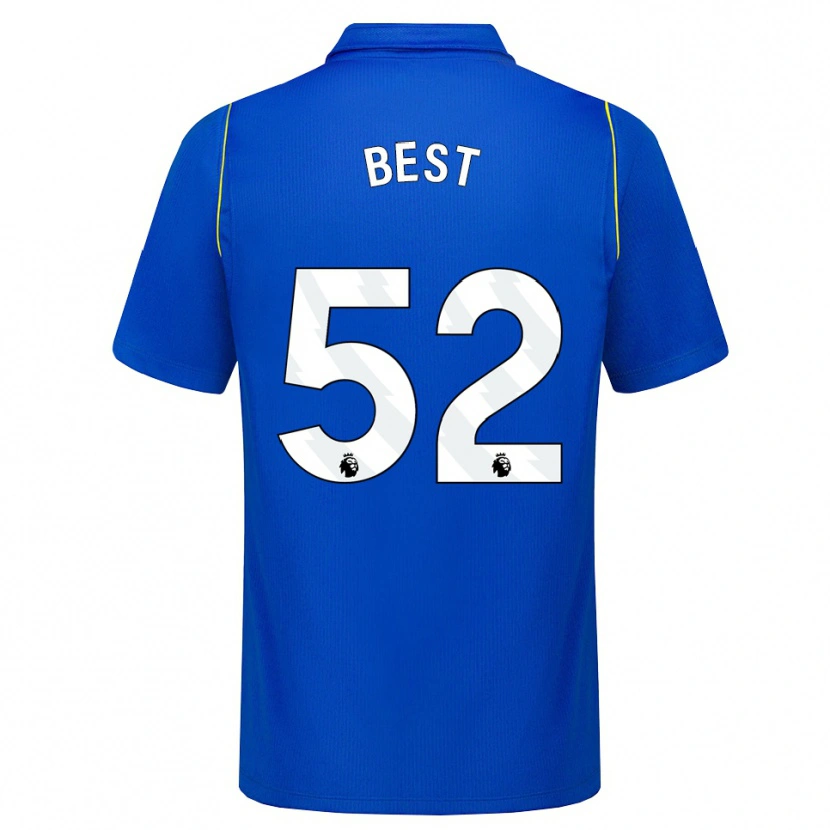 Danxen Kinder Kian Best #52 Blau Gelb Heimtrikot Trikot 2026/27 T-Shirt Schweiz