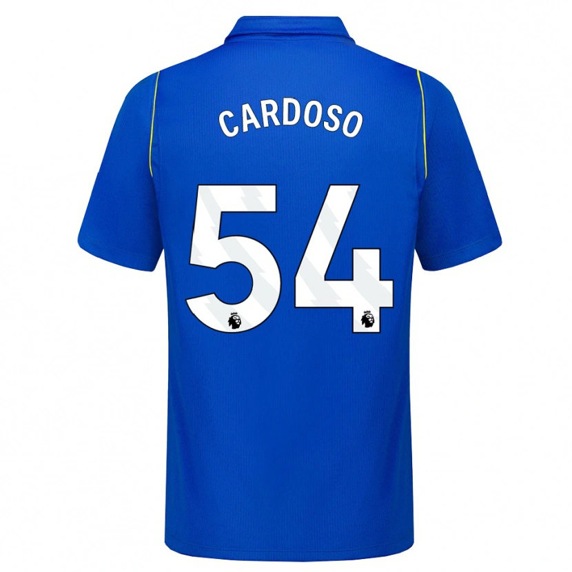 Danxen Kinder Leo Cardoso #54 Blau Gelb Heimtrikot Trikot 2026/27 T-Shirt Schweiz