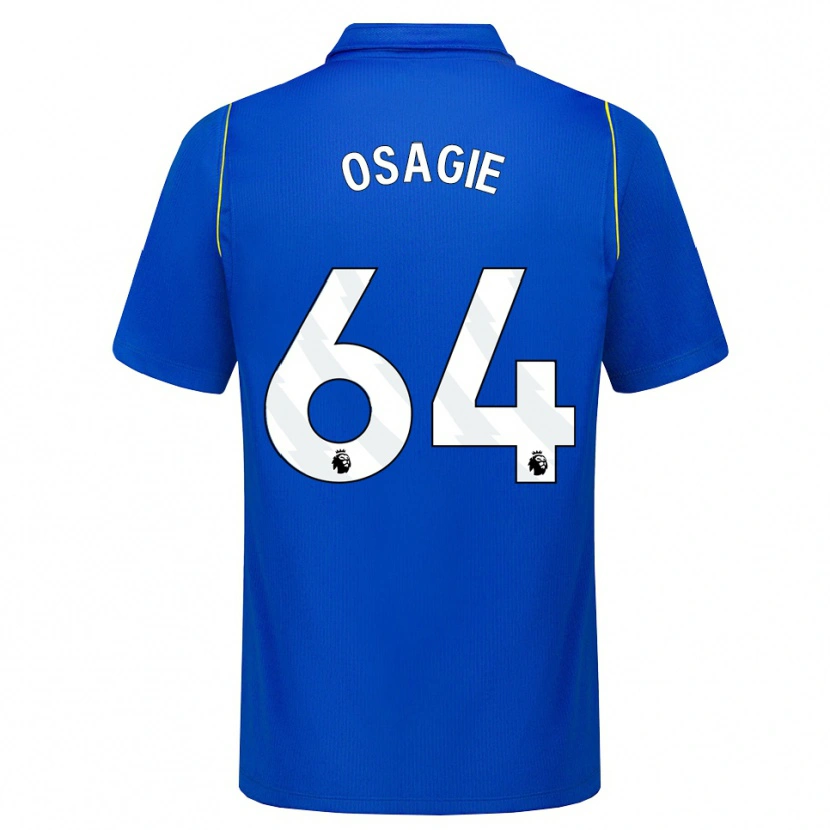 Danxen Kinder Justin Osagie #64 Blau Gelb Heimtrikot Trikot 2026/27 T-Shirt Schweiz