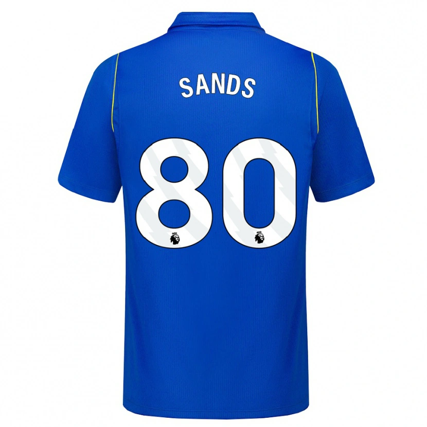 Danxen Kinder Hudson Sands #80 Blau Gelb Heimtrikot Trikot 2026/27 T-Shirt Schweiz