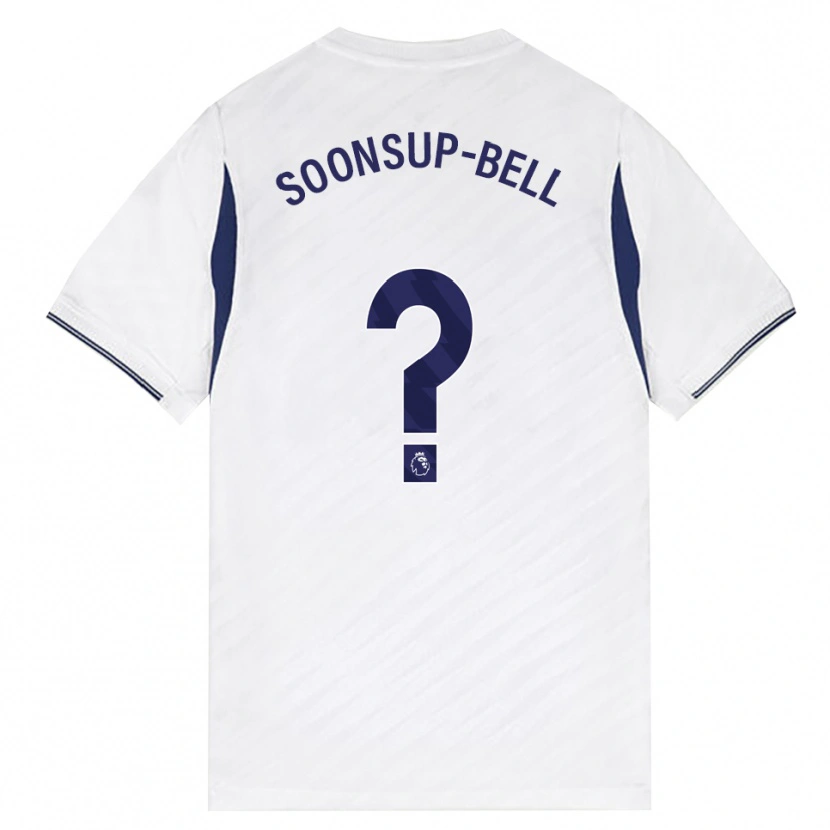 Danxen Kinder Jude Soonsup-Bell #0 Weiß Rot Violett Heimtrikot Trikot 2026/27 T-Shirt Schweiz