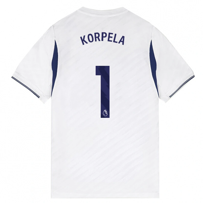 Danxen Kinder Tinja-Riikka Korpela #1 Weiß Rot Violett Heimtrikot Trikot 2026/27 T-Shirt Schweiz