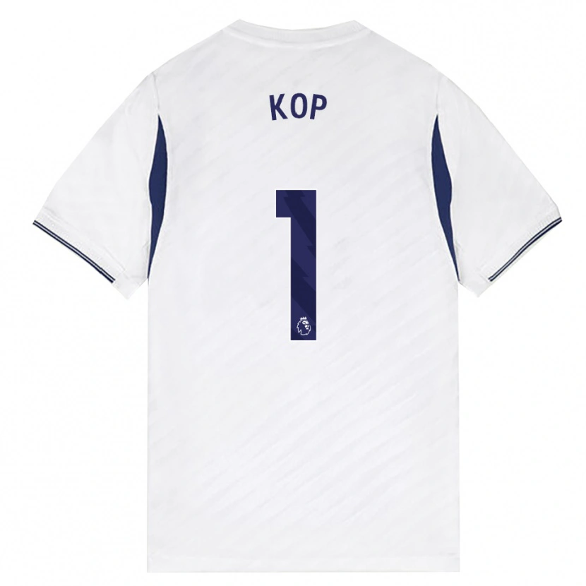 Danxen Kinder Lize Kop #1 Weiß Rot Violett Heimtrikot Trikot 2026/27 T-Shirt Schweiz