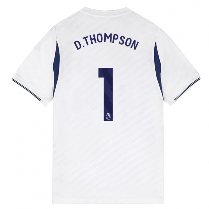 Danxen Kinder Dylan Thompson #1 Weiß Rot Violett Heimtrikot Trikot 2026/27 T-Shirt Schweiz