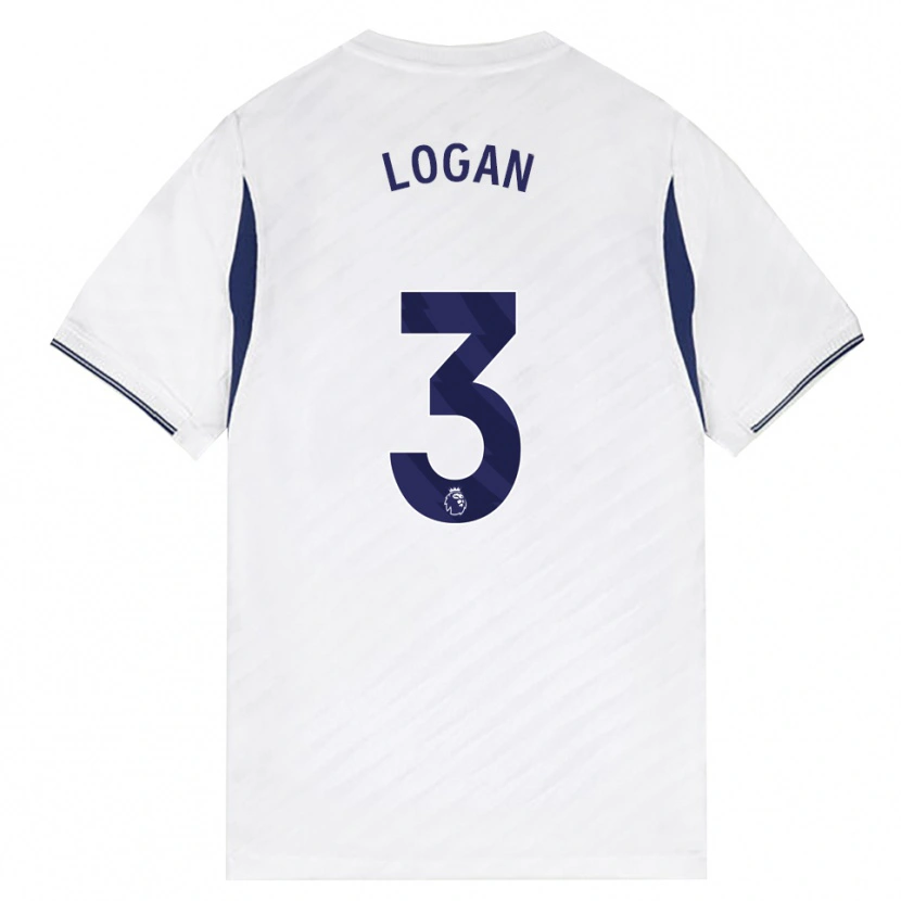Danxen Kinder Calum Logan #3 Weiß Rot Violett Heimtrikot Trikot 2026/27 T-Shirt Schweiz