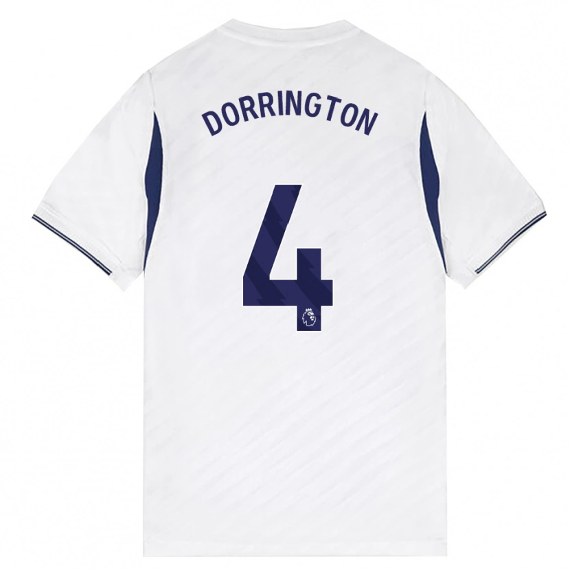 Danxen Kinder Alfie Dorrington #4 Weiß Rot Violett Heimtrikot Trikot 2026/27 T-Shirt Schweiz