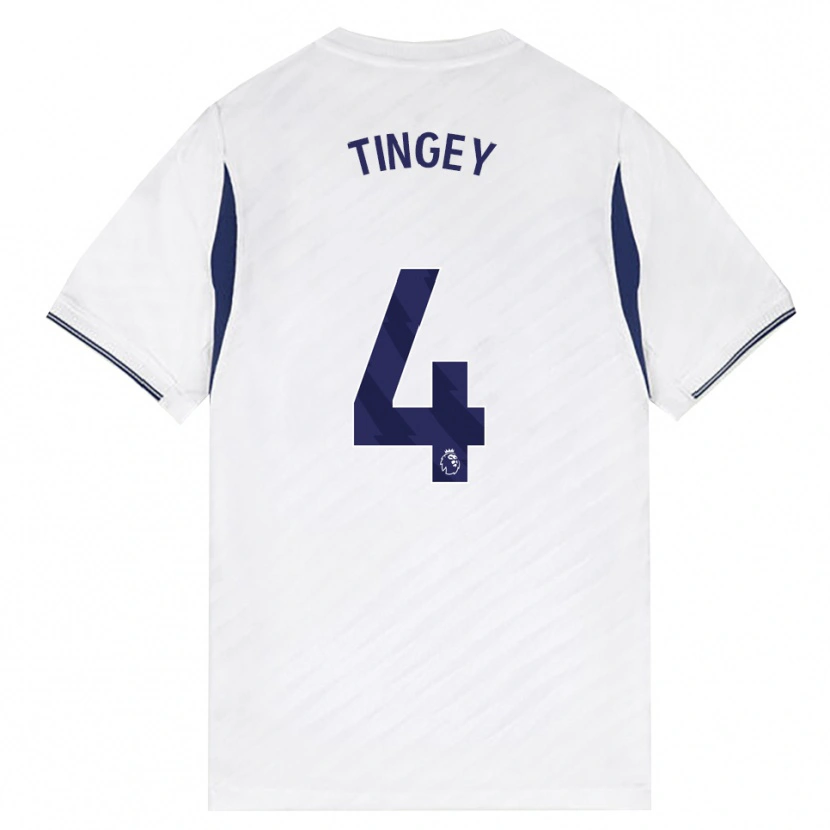 Danxen Kinder Tyler Tingey #4 Weiß Rot Violett Heimtrikot Trikot 2026/27 T-Shirt Schweiz
