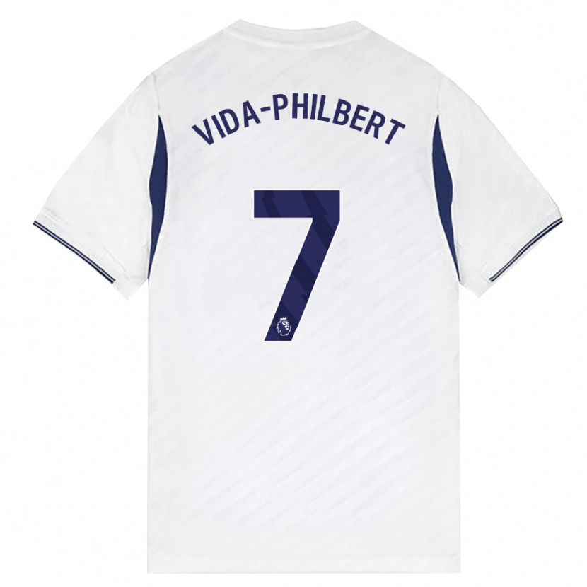 Danxen Kinder Joel Philbert #7 Weiß Rot Violett Heimtrikot Trikot 2026/27 T-Shirt Schweiz