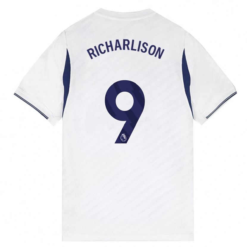 Danxen Kinder Richarlison De Andrade #9 Weiß Rot Violett Heimtrikot Trikot 2026/27 T-Shirt Schweiz
