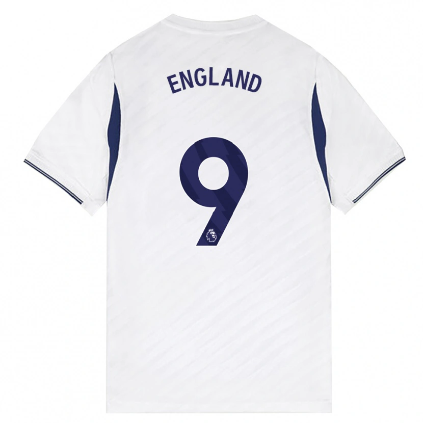 Danxen Kinder Bethany England #9 Weiß Rot Violett Heimtrikot Trikot 2026/27 T-Shirt Schweiz