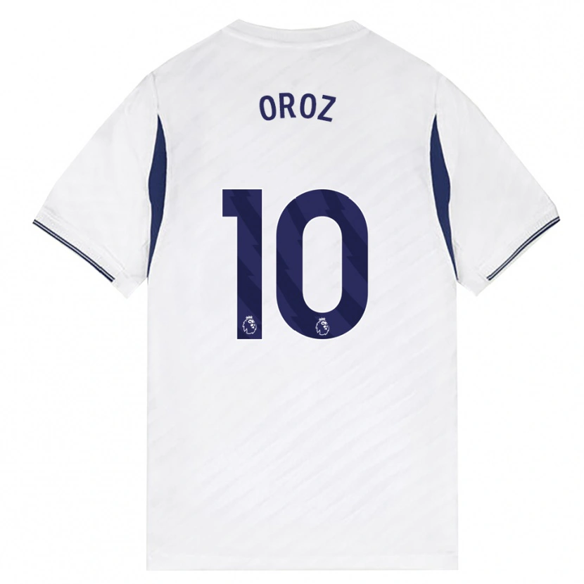 Danxen Kinder Maite Oroz #10 Weiß Rot Violett Heimtrikot Trikot 2026/27 T-Shirt Schweiz