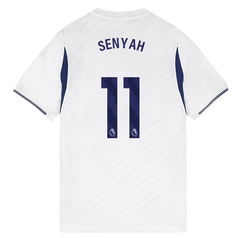 Danxen Kinder Kwasi Senyah #11 Weiß Rot Violett Heimtrikot Trikot 2026/27 T-Shirt Schweiz