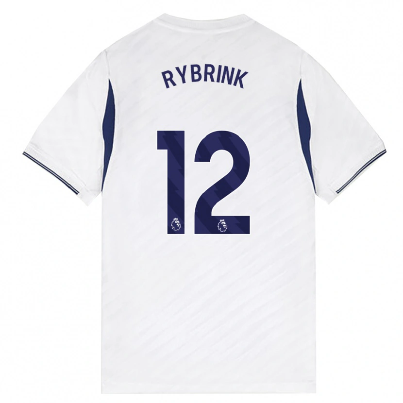 Danxen Kinder Josefine Rybrink #12 Weiß Rot Violett Heimtrikot Trikot 2026/27 T-Shirt Schweiz