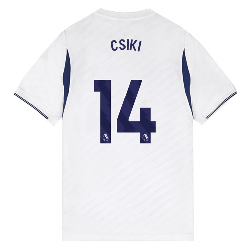 Danxen Kinder Anna Csiki #14 Weiß Rot Violett Heimtrikot Trikot 2026/27 T-Shirt Schweiz