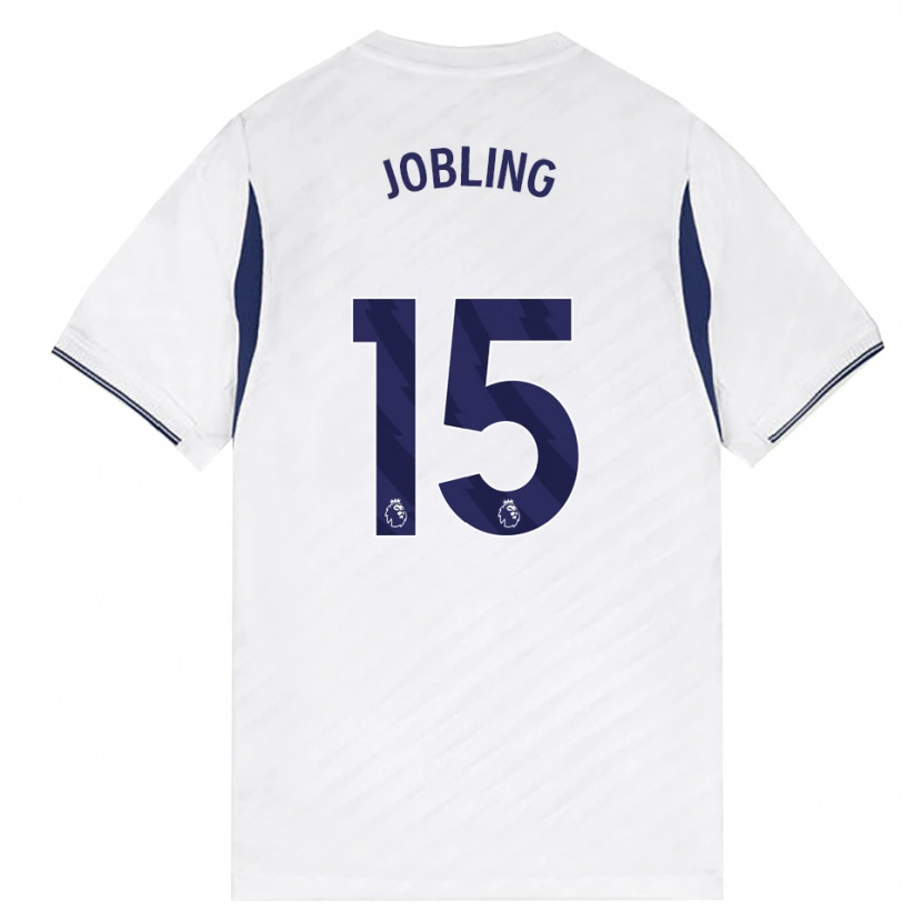 Danxen Kinder George Jobling #15 Weiß Rot Violett Heimtrikot Trikot 2026/27 T-Shirt Schweiz