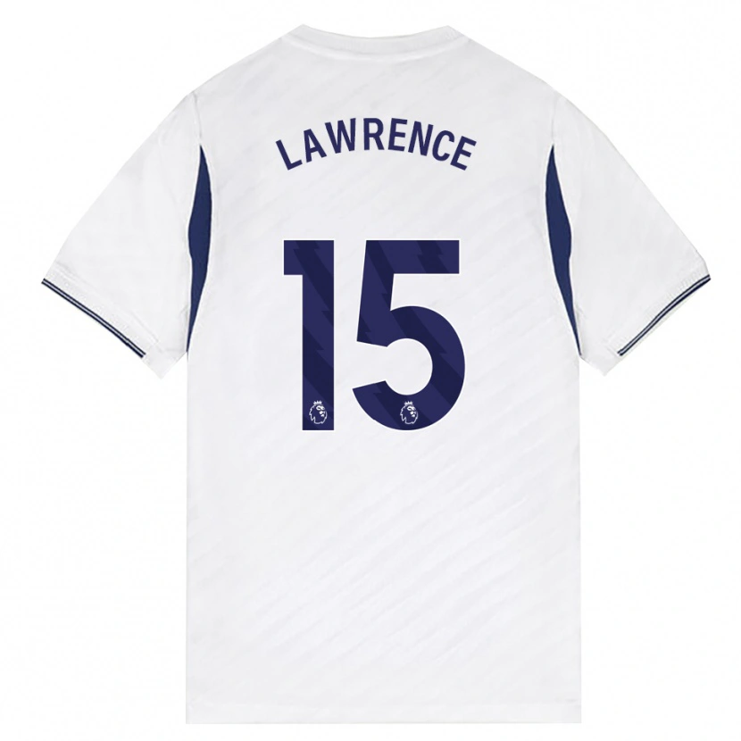 Danxen Kinder Donte Lawrence #15 Weiß Rot Violett Heimtrikot Trikot 2026/27 T-Shirt Schweiz