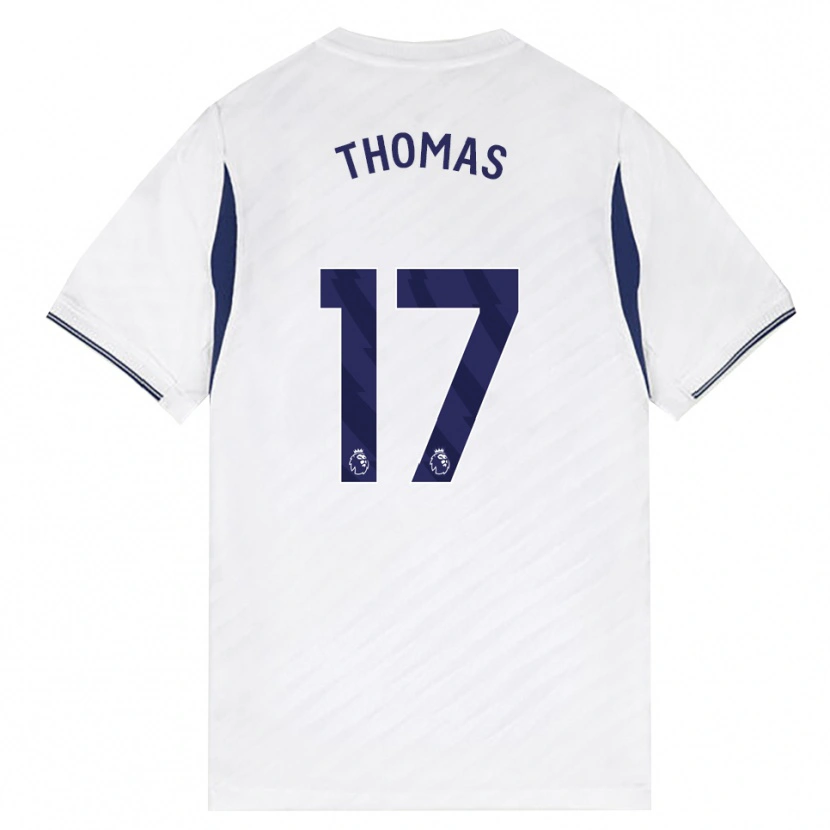 Danxen Kinder Martha Thomas #17 Weiß Rot Violett Heimtrikot Trikot 2026/27 T-Shirt Schweiz