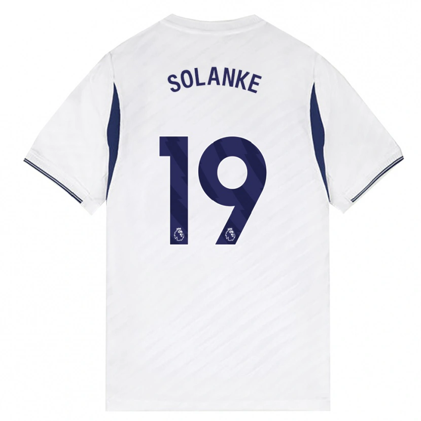 Danxen Kinder Dominic Solanke #19 Weiß Rot Violett Heimtrikot Trikot 2026/27 T-Shirt Schweiz