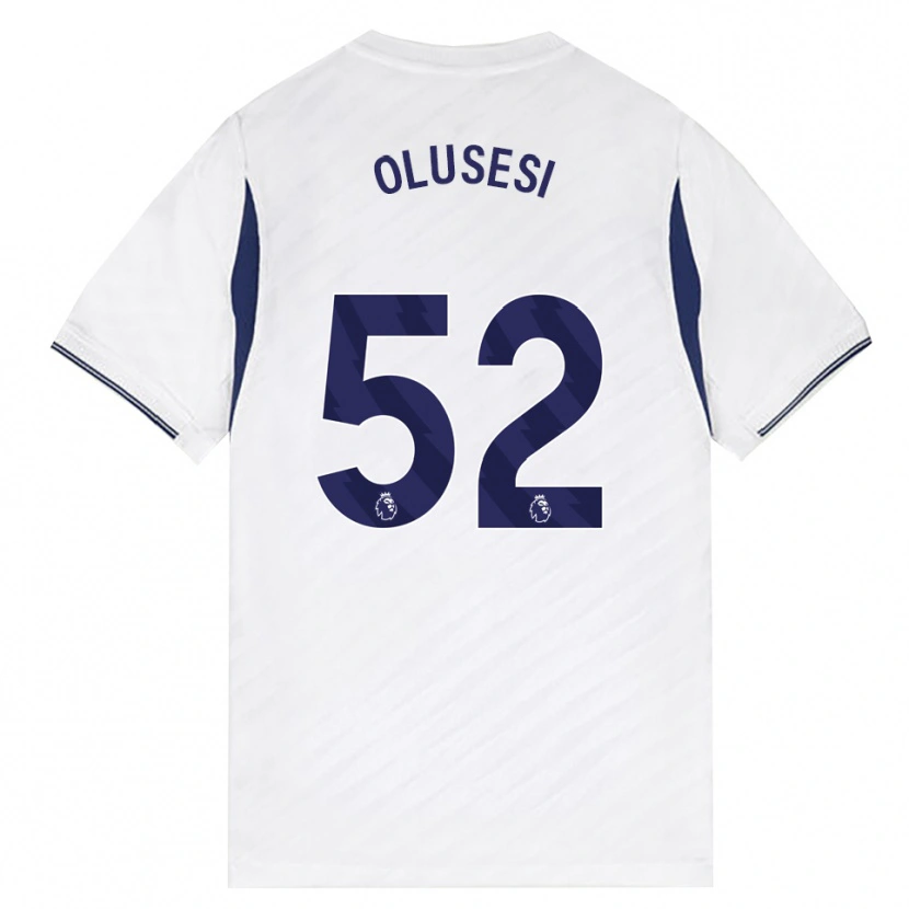 Danxen Kinder Callum Olusesi #52 Weiß Rot Violett Heimtrikot Trikot 2026/27 T-Shirt Schweiz