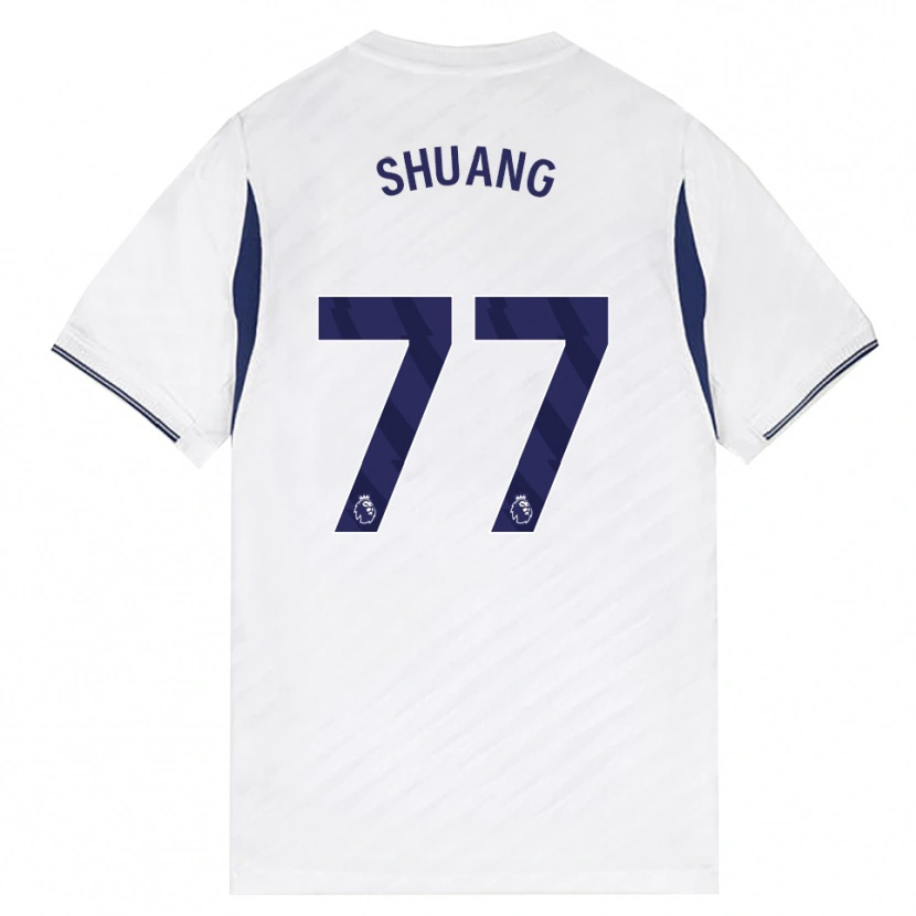 Danxen Kinder Wang Shuang #77 Weiß Rot Violett Heimtrikot Trikot 2026/27 T-Shirt Schweiz