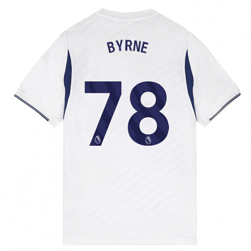 Danxen Kinder Harry Byrne #78 Weiß Rot Violett Heimtrikot Trikot 2026/27 T-Shirt Schweiz