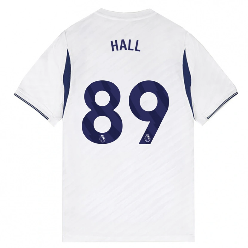 Danxen Kinder Tye Hall #89 Weiß Rot Violett Heimtrikot Trikot 2026/27 T-Shirt Schweiz