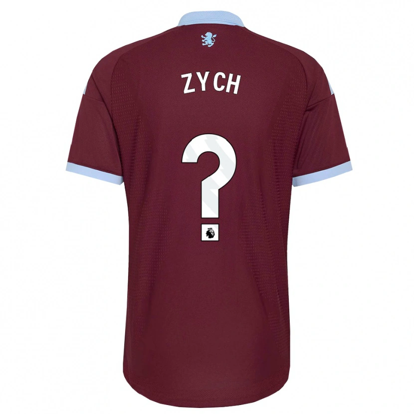 Danxen Kinder Oliwier Zych #0 Kornblumenblau Burgund Heimtrikot Trikot 2026/27 T-Shirt Schweiz