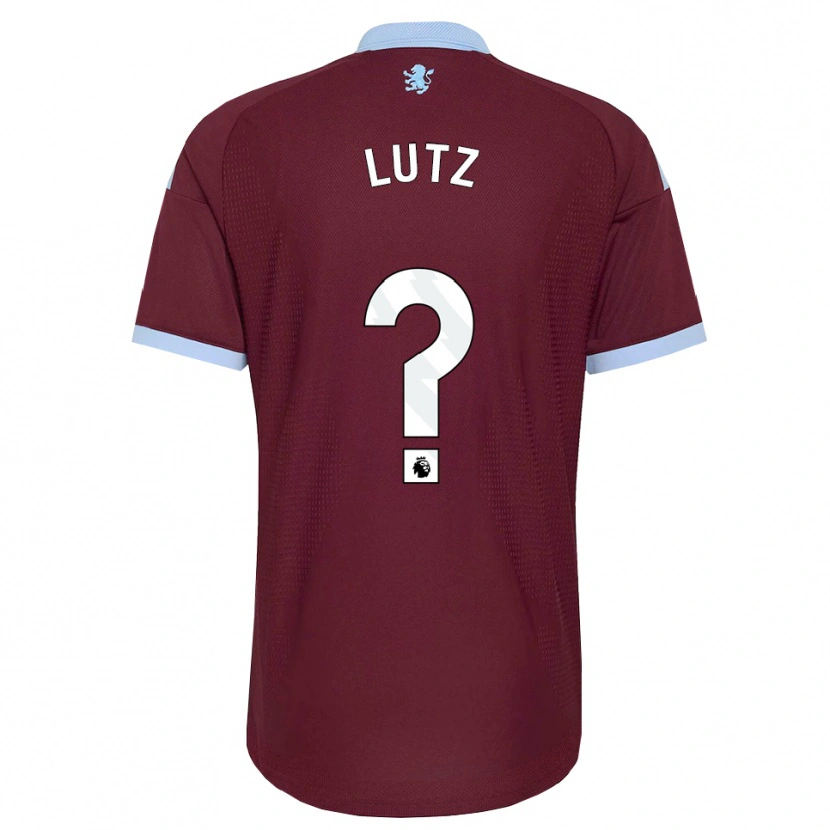Danxen Kinder Charlie Lutz #0 Kornblumenblau Burgund Heimtrikot Trikot 2026/27 T-Shirt Schweiz
