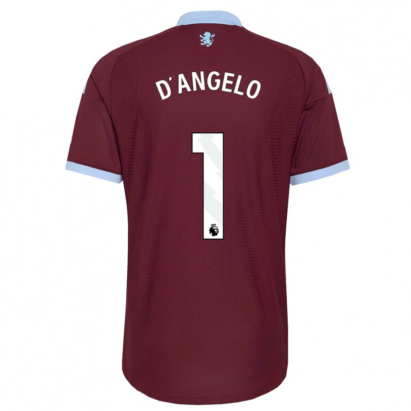 Danxen Kinder Sabrina D'angelo #1 Kornblumenblau Burgund Heimtrikot Trikot 2026/27 T-Shirt Schweiz