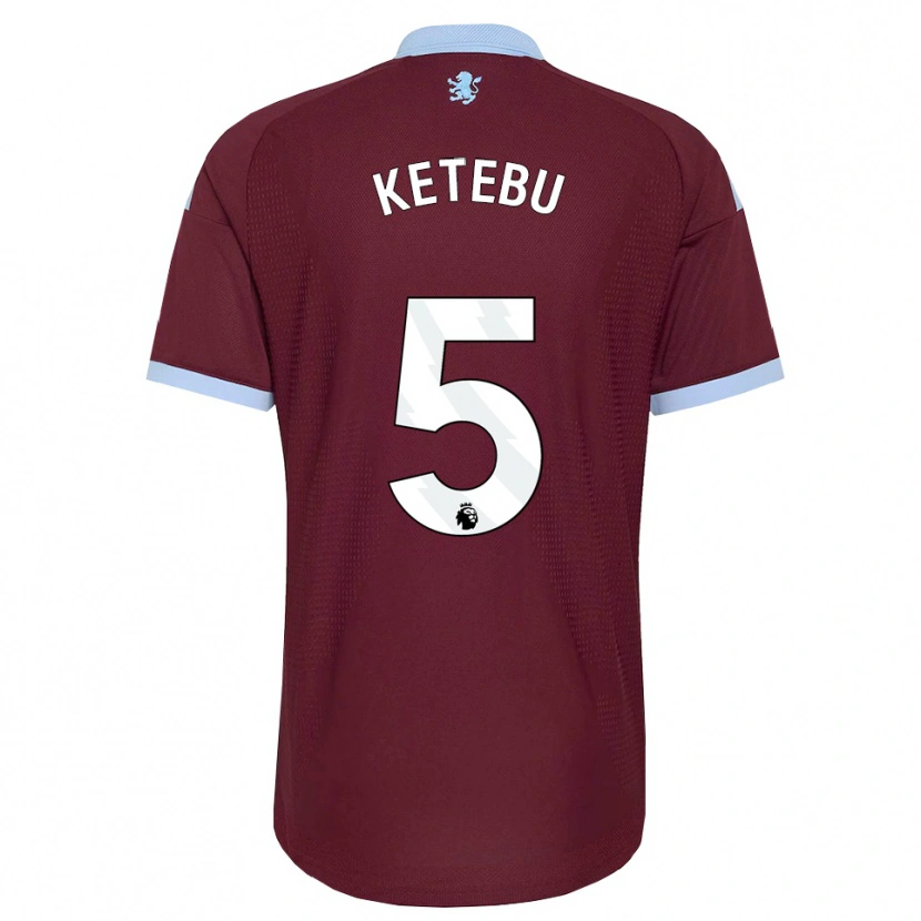 Danxen Kinder Kairi Ketebu #5 Kornblumenblau Burgund Heimtrikot Trikot 2026/27 T-Shirt Schweiz