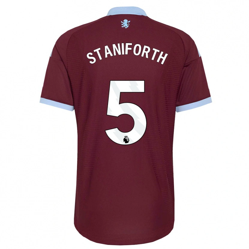 Danxen Kinder Lucy Staniforth #5 Kornblumenblau Burgund Heimtrikot Trikot 2026/27 T-Shirt Schweiz