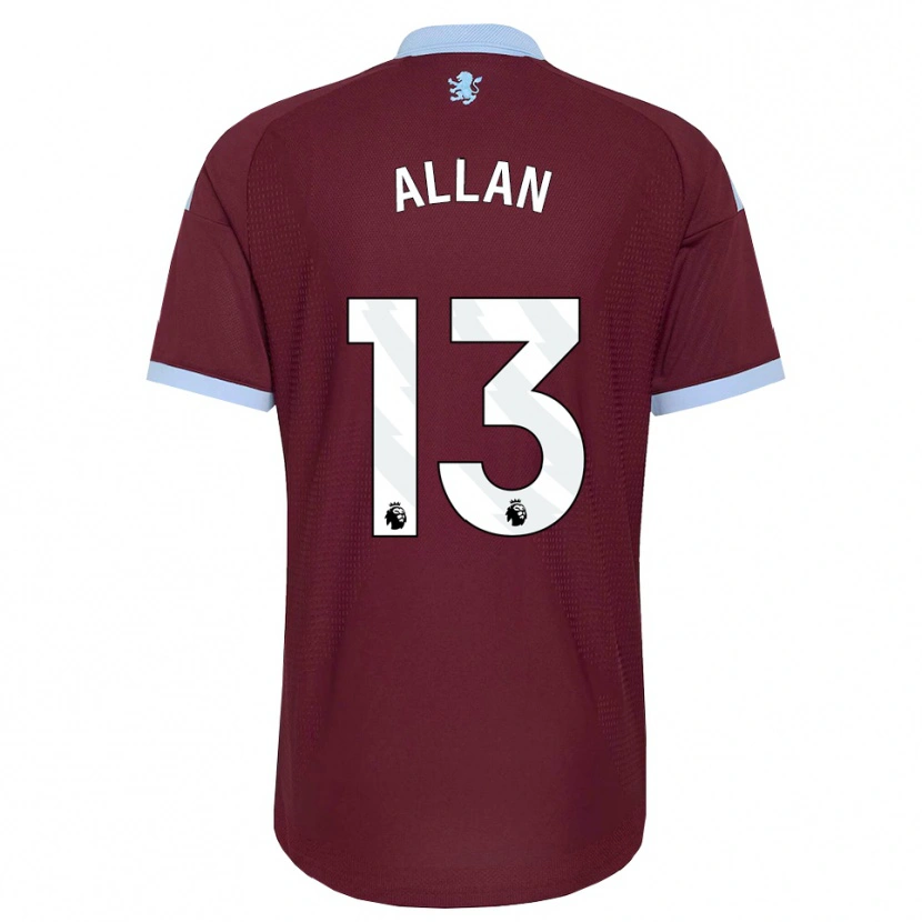 Danxen Kinder Jack Allan #13 Kornblumenblau Burgund Heimtrikot Trikot 2026/27 T-Shirt Schweiz