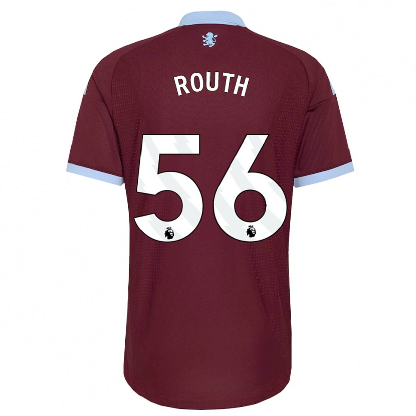 Danxen Kinder Leon Routh #56 Kornblumenblau Burgund Heimtrikot Trikot 2026/27 T-Shirt Schweiz