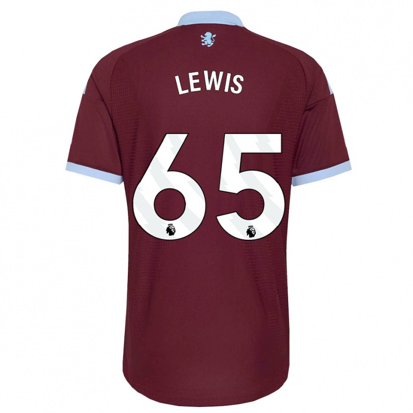 Danxen Kinder Sam Lewis #65 Kornblumenblau Burgund Heimtrikot Trikot 2026/27 T-Shirt Schweiz