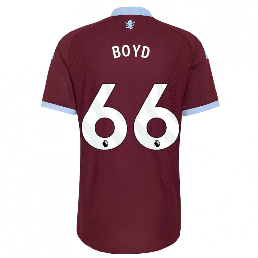 Danxen Kinder Fletcher Boyd #66 Kornblumenblau Burgund Heimtrikot Trikot 2026/27 T-Shirt Schweiz