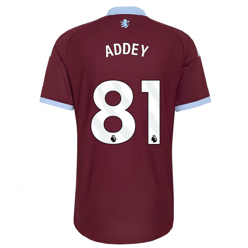 Danxen Kinder Farid Addey #81 Kornblumenblau Burgund Heimtrikot Trikot 2026/27 T-Shirt Schweiz