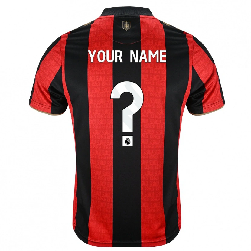 Danxen Kinder Ihren Namen #0 Goldgelb Rot Schwarz Heimtrikot Trikot 2026/27 T-Shirt Schweiz