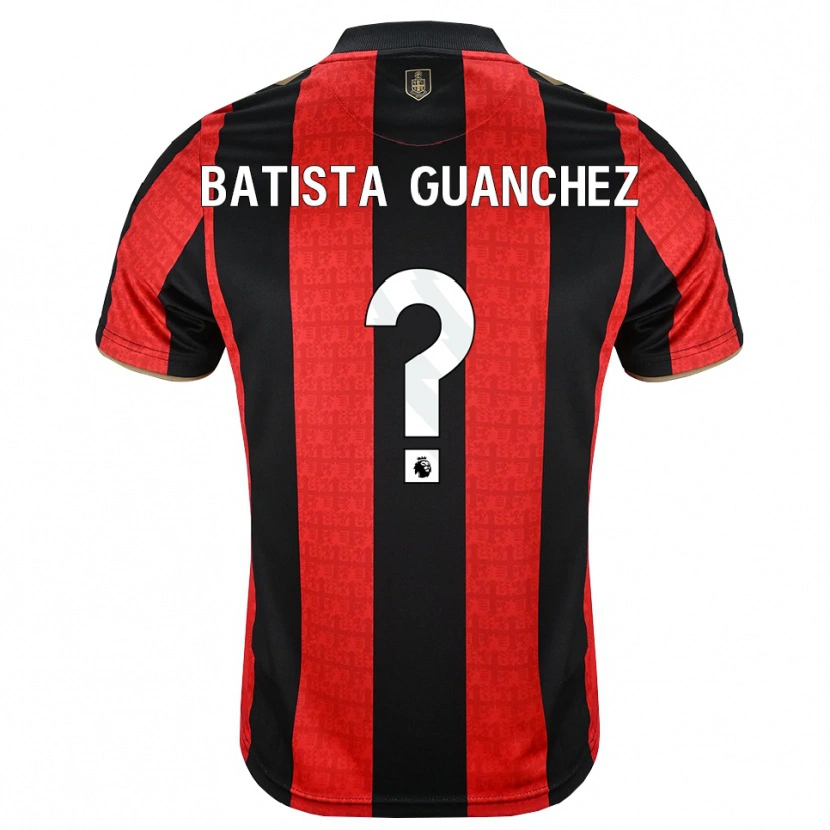Danxen Kinder Aidan Batista Guanchez #0 Goldgelb Rot Schwarz Heimtrikot Trikot 2026/27 T-Shirt Schweiz