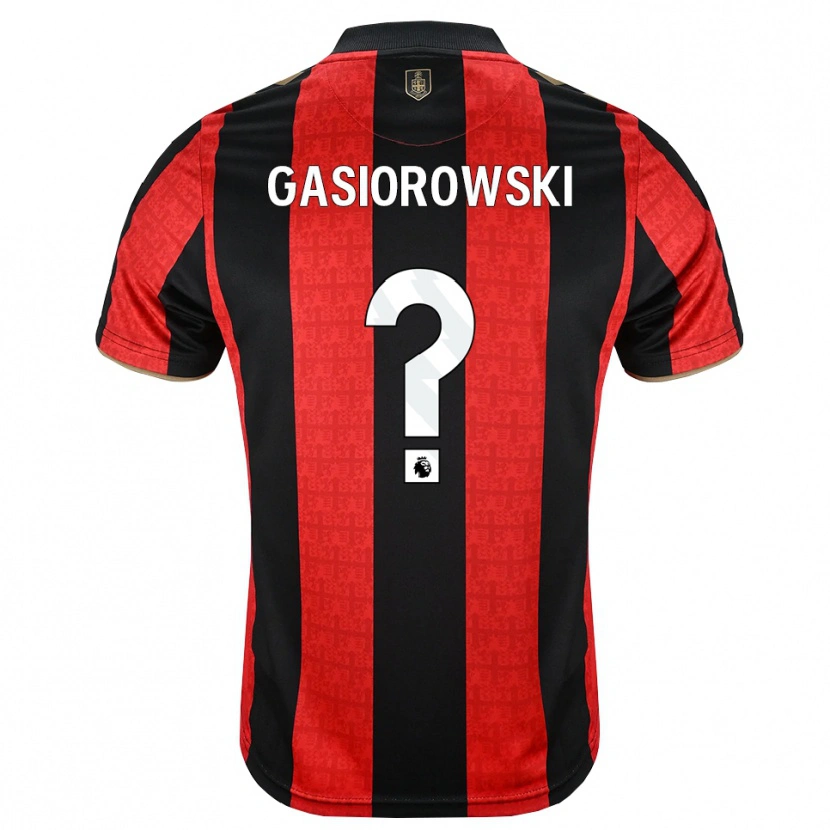 Danxen Kinder Marko Gasiorowski #0 Goldgelb Rot Schwarz Heimtrikot Trikot 2026/27 T-Shirt Schweiz
