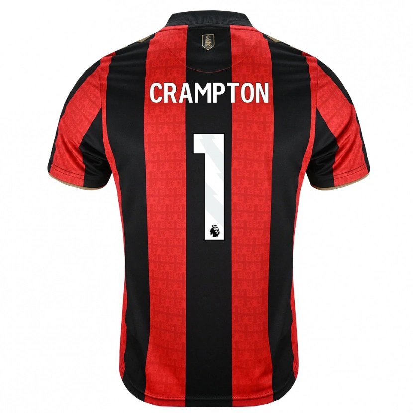 Danxen Kinder Kai Crampton #1 Goldgelb Rot Schwarz Heimtrikot Trikot 2026/27 T-Shirt Schweiz