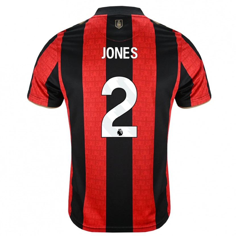 Danxen Kinder Abby Jones #2 Goldgelb Rot Schwarz Heimtrikot Trikot 2026/27 T-Shirt Schweiz