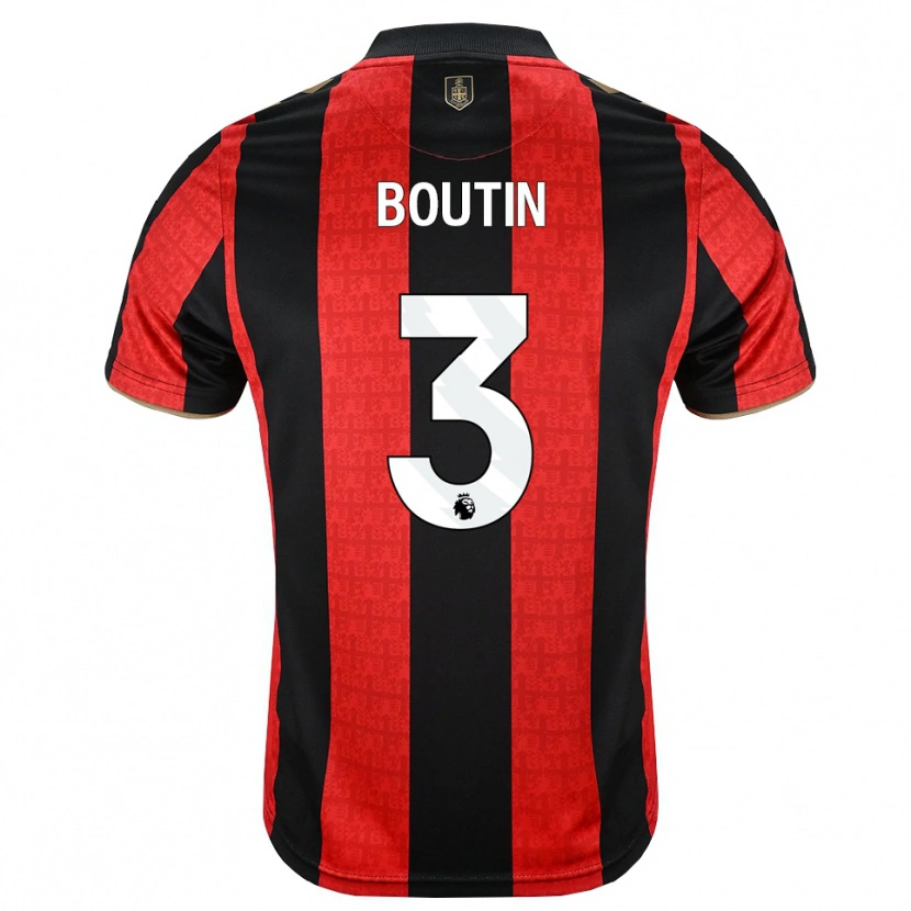 Danxen Kinder Noa Boutin #3 Goldgelb Rot Schwarz Heimtrikot Trikot 2026/27 T-Shirt Schweiz