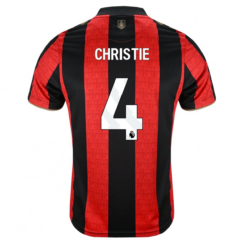 Danxen Kinder Zac Christie #4 Goldgelb Rot Schwarz Heimtrikot Trikot 2026/27 T-Shirt Schweiz