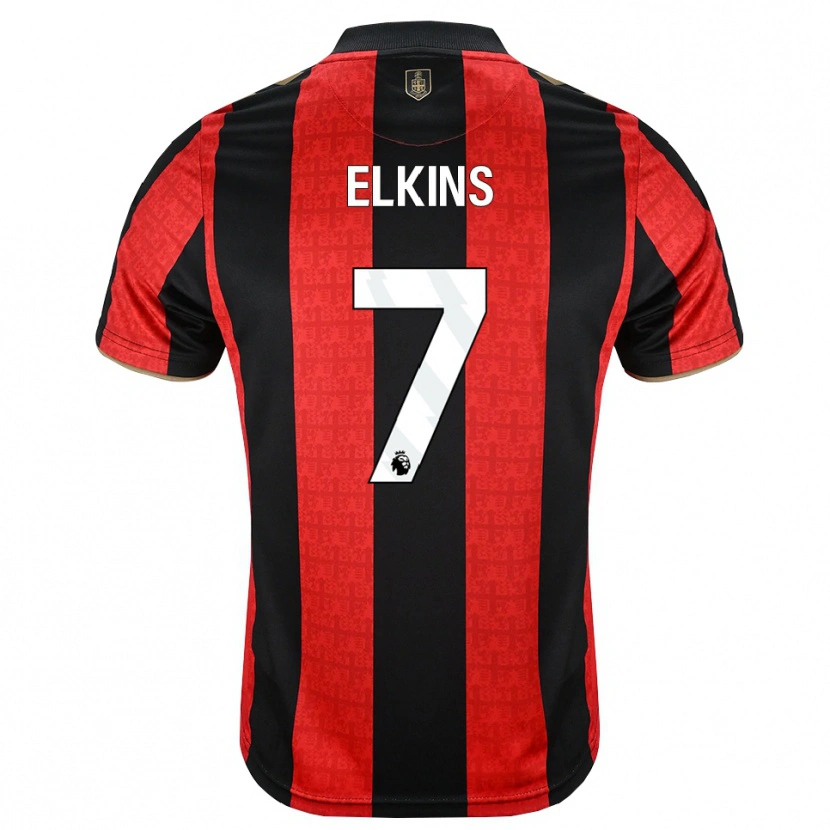 Danxen Kinder Elle Elkins #7 Goldgelb Rot Schwarz Heimtrikot Trikot 2026/27 T-Shirt Schweiz