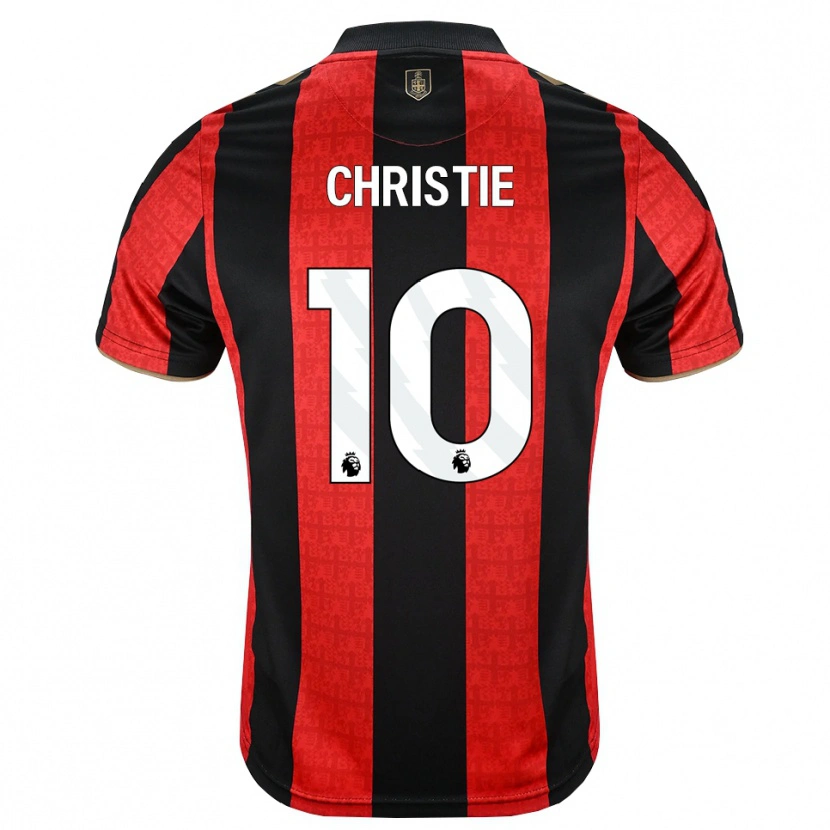 Danxen Kinder Ryan Christie #10 Goldgelb Rot Schwarz Heimtrikot Trikot 2026/27 T-Shirt Schweiz