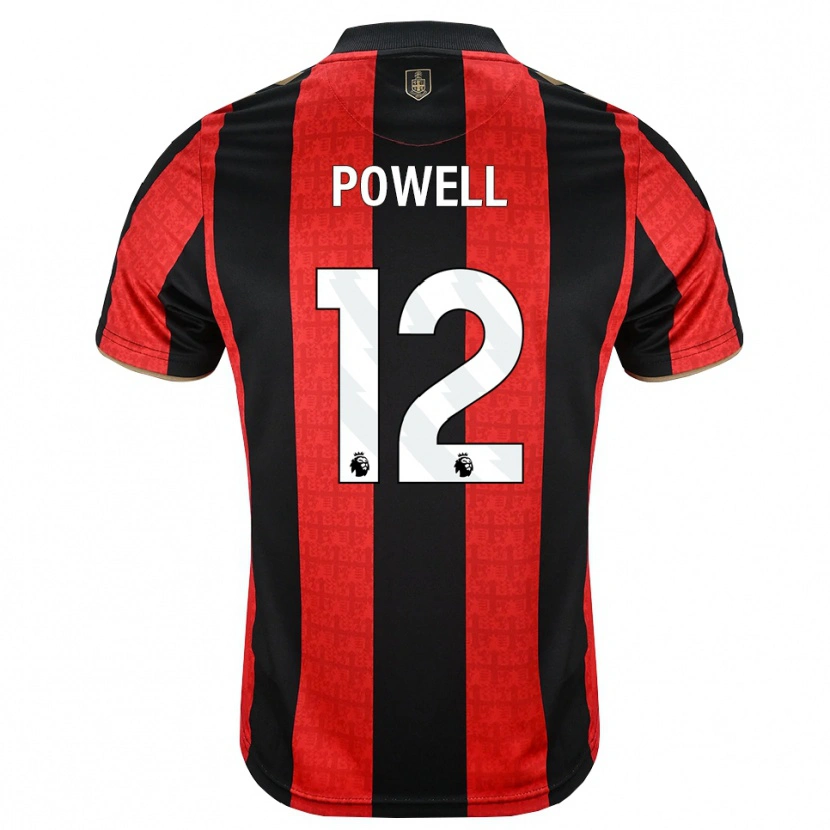Danxen Kinder Daniel Powell #12 Goldgelb Rot Schwarz Heimtrikot Trikot 2026/27 T-Shirt Schweiz