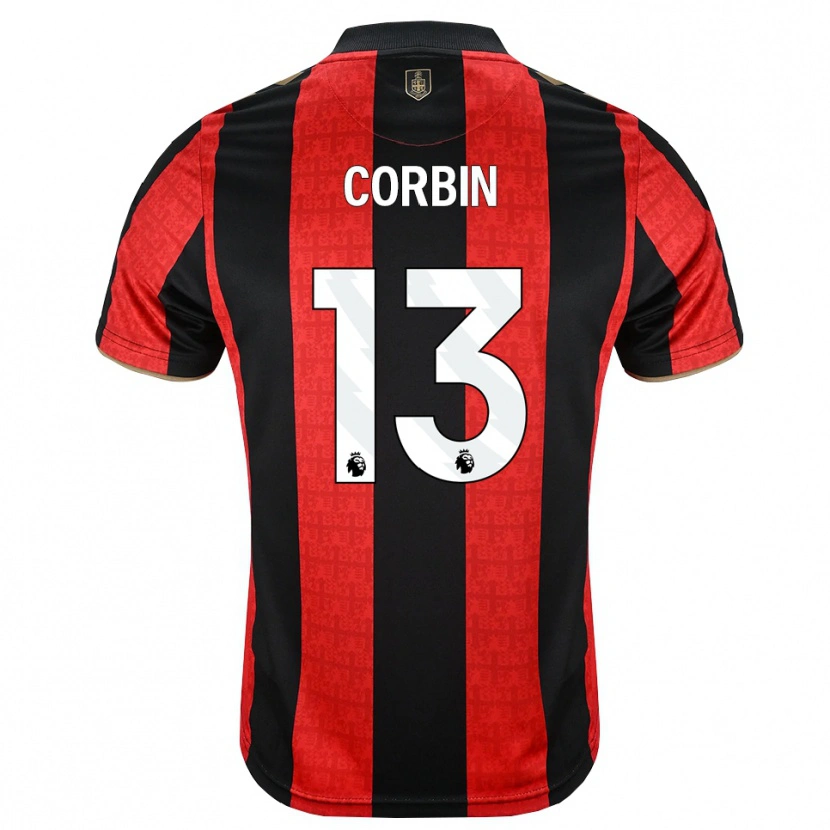 Danxen Kinder Helen Corbin #13 Goldgelb Rot Schwarz Heimtrikot Trikot 2026/27 T-Shirt Schweiz