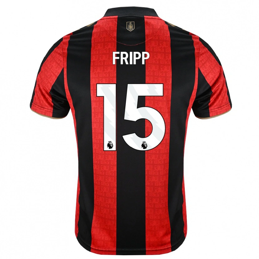 Danxen Kinder Kelly Fripp #15 Goldgelb Rot Schwarz Heimtrikot Trikot 2026/27 T-Shirt Schweiz