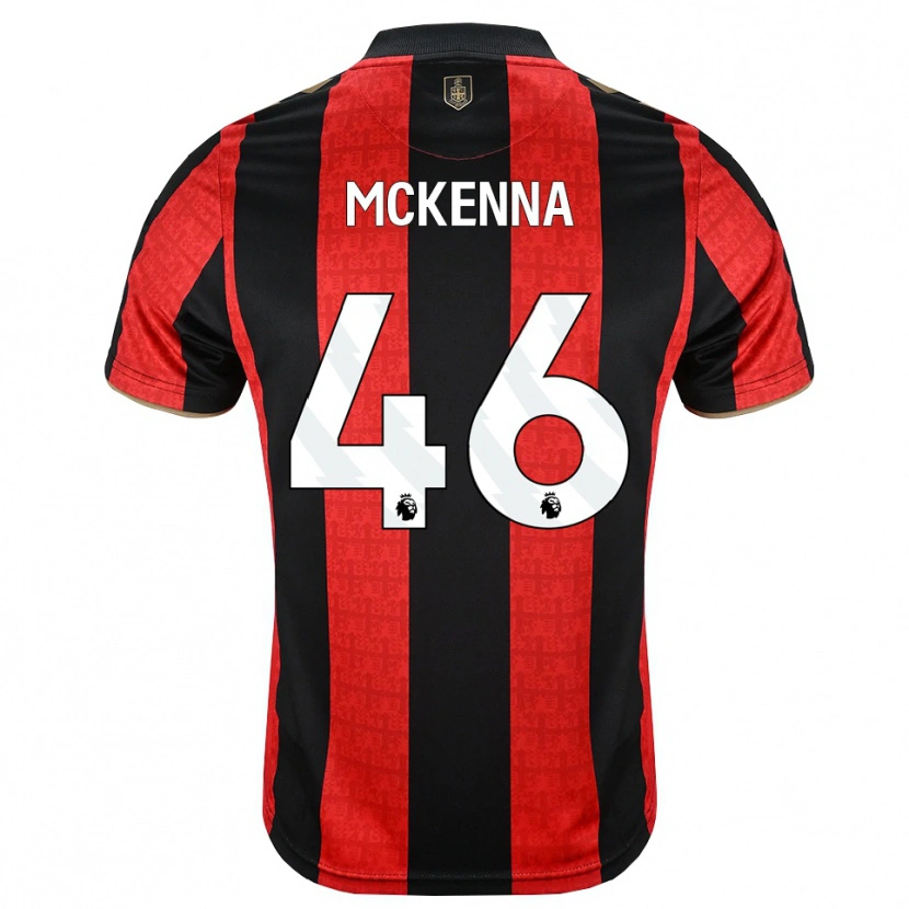 Danxen Kinder Callan Mckenna #46 Goldgelb Rot Schwarz Heimtrikot Trikot 2026/27 T-Shirt Schweiz