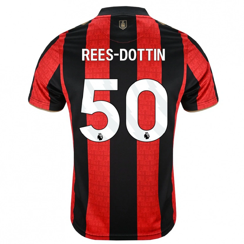 Danxen Kinder Remy Rees-Dottin #50 Goldgelb Rot Schwarz Heimtrikot Trikot 2026/27 T-Shirt Schweiz